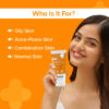 The Derma Co 1% Hyaluronic Sunscreen Aqua Gel SPF 50 PA++++, 80gm - Image 4