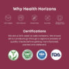 Health Horizons Hunger Buster Bar (Dark Chocolate), 35gm - Image 3