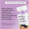 Briyo Vitamin D3 2000 IU Chewable, 90tabs - Image 2