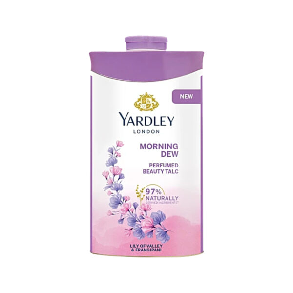 Yardley London Morning Dew Perfumed Talc, 100gm
