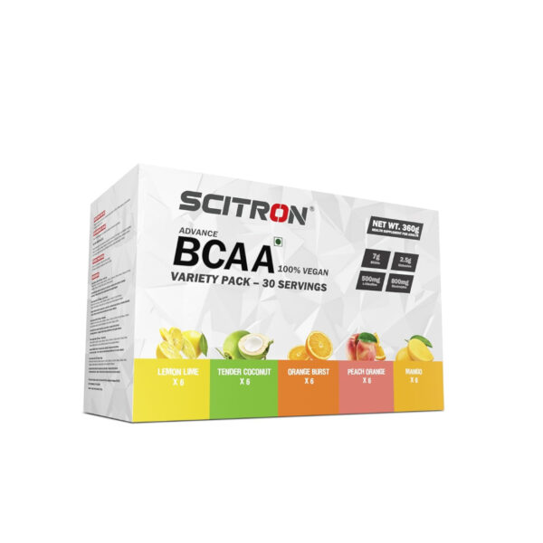 Scitron Advanced 100% Vegan BCAA, 360gm