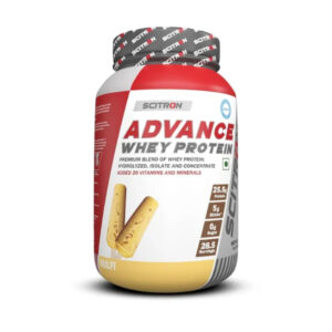 Scitron Advance Whey Protein Powder (Kulfi), 1kg