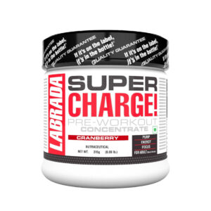 Labrada Super Charge Pre-Workout Concentrate (Cranberry), 315gm