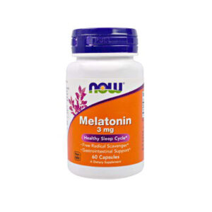 Now Melatonin 3Mg, 60Cap