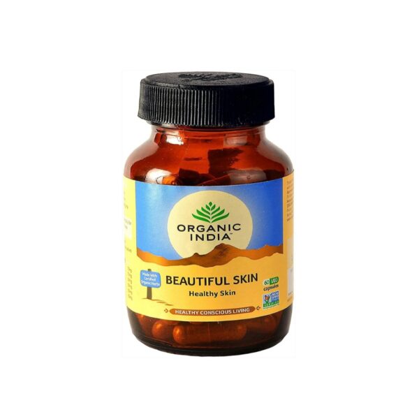 Organic India Beautiful Skin Capsule, 60caps