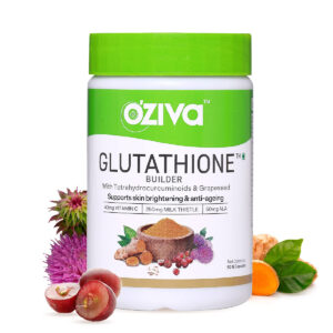 Oziva Glutathione Builder For Skin Brightening, 60caps