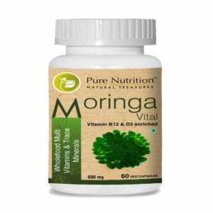 Pure Nutrition Moringa Vital 680mg Capsule, 60caps