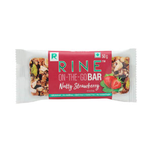 Rine Nutty Strawberry Bar, 50gm