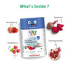 Little Joys DHA Brain Health Strawberry Gummies For Kids (7-12years), 30gummies - Image 4
