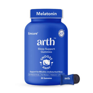 Arth Melatonin Sleep Support Gummies, 30gummies